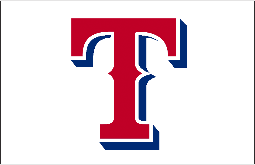 Texas Rangers 2004-2008 Jersey Logo fabric transfer